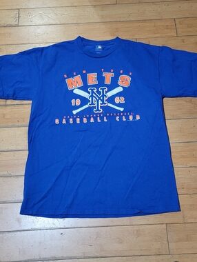 New York Men’s Size Large Mets EST 1962 Major League Baseball T-Shirt